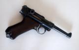 1925 DATED SIMSON/SUHL GERMAN LUGER RIG W/ 2 MATCHING # MAGAZINES - 5 of 11
