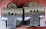 1925 DATED SIMSON/SUHL GERMAN LUGER RIG W/ 2 MATCHING # MAGAZINES - 7 of 11
