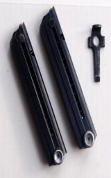 42 BYF BLACK WIDOW GERMAN LUGER RIG / PORTUGUESE CONTRACT / 2 MATCHING # MAGAZINES - 8 of 10