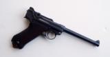 1920 DWM COMMERCIAL NAVY GERMAN LUGER,9MM W/ CUSTOM HOLSTER - 5 of 11