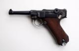 K DATE (1934) NAZI GERMAN LUGER RIG W/ 1 MATCHING # MAGAZINE - 2 of 11