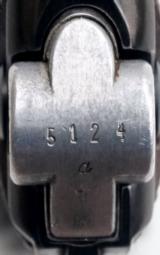 K DATE (1934) NAZI GERMAN LUGER RIG W/ 1 MATCHING # MAGAZINE - 7 of 11