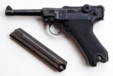 42 BYF NAZI BLACK WIDOW GERMAN LUGER- 1 of 8