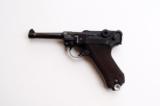 1940 CODE 42 NAZI GERMAN LUGER RIG W/ 1 MATCHING # MAGAZINE - 2 of 11