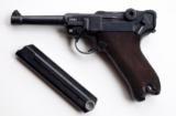 1938 S/42 NAZI GERMAN LUGER - 1 of 9