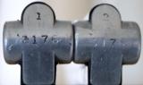 42 BYF BLACK WIDOW GERMAN LUGER RIG W/ 2 MATCHING # MAGAZINES - 8 of 10