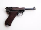 1939 CODE 42 NAZI GERMAN LUGER RIG W/ 1 MATCHING # MAGAZINE - 4 of 10