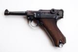1939 CODE 42 NAZI GERMAN LUGER RIG W/ 1 MATCHING # MAGAZINE - 2 of 10