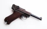1939 CODE 42 NAZI GERMAN LUGER RIG W/ 1 MATCHING # MAGAZINE - 5 of 10