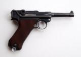SIMSON / SUHL GERMAN LUGER RIG W/ 1 MATCHING NUMBERED MAGAZINES - 2 of 10