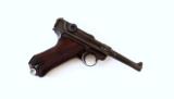1937 S/42 NAZI GERMAN LUGER RIG W/ 1 MATCHING # MAGAZINE - 5 of 9