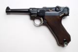 G DATE (1935) NAZI GERMAN LUGER RIG / MINT / W/ 2 MATCHING # MAGAZINES - 2 of 10