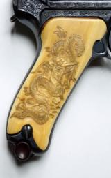 DWM PRESENTATION GERMAN LUGER / MINT / W/ DISPLAY CASE - 7 of 10