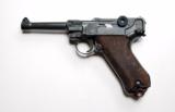 1918 /1920 DWM MILITARY GERMAN LUGER W/ MATCHING # MAGAZINE - 2 of 9