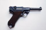 SIMSON / SUHL POLICE GERMAN LUGER RIG W/ 1 MATCHING NUMBERED MAGAZINES - 5 of 12