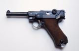 SIMSON / SUHL POLICE GERMAN LUGER RIG W/ 1 MATCHING NUMBERED MAGAZINES - 2 of 12