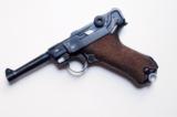 SIMSON / SUHL POLICE GERMAN LUGER RIG W/ 1 MATCHING NUMBERED MAGAZINES - 3 of 12