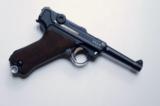 SIMSON / SUHL POLICE GERMAN LUGER RIG W/ 1 MATCHING NUMBERED MAGAZINES - 6 of 12