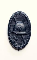 42 BYF BLACK WIDOW GERMAN LUGER RIG W/ 1 MATCHING # MAGAZINE / 1 ORIGINAL WOUND BADGE - 9 of 12