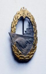 1906 DWM NAVY 1ST ISSUE GERMAN LUGER RIG.W/ ORIGINAL DESTROYER WAR BADGE - 8 of 11