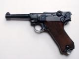 1939 CODE 42 NAZI GERMAN LUGER RIG W/ 2 MATCHING # MAGAZINE - 2 of 10