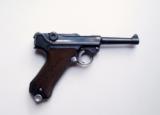 1937 S/42 NAZI GERMAN LUGER RIG W/ 2 MATCHING # MAGAZINE - 5 of 11