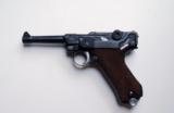 1937 S/42 NAZI GERMAN LUGER RIG W/ 2 MATCHING # MAGAZINE - 2 of 11