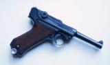 1941 CODE 42 NAZI GERMAN LUGER RIG W/ 2 MATCHING # MAGAZINES - 6 of 12