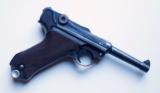 1938 S/42 NAZI GERMAN LUGER RIG W/ 2 MATCHING # MAGAZINE - 6 of 12