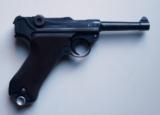 1938 S/42 NAZI GERMAN LUGER RIG W/ 2 MATCHING # MAGAZINE - 5 of 12