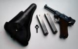 1929 POLICE GERMAN LUGER RIG W/ 2 MATCHING # MAGAZINES - 1 of 11