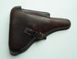 1918 ERFURT MILITARY GERMAN LUGER RIG W/ 2 MATCHING # MAGAZINES - 10 of 11