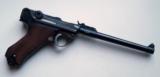 1916 DWM COMMERCIAL ARTILLERY GERMAN LUGER W/ WOODEN STOCK - 7 of 11
