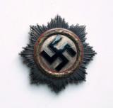NAZI GERMAN CROSS IN GOLD / ORIGINAL - 1 of 3