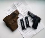 BERETTA MODEL 1934 RIG W/ WWII BRING BACK PAPERS - 1 of 10
