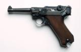1940 CODE 42 NAZI GERMAN LUGER RIG W/ 2 MATCHING # MAGAZINE - 2 of 10