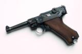 1940 CODE 42 NAZI GERMAN LUGER RIG W/ 2 MATCHING # MAGAZINE - 6 of 10