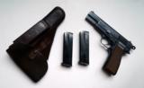 BROWNING P35 HI POWER (FABRIQUE NATIONALE) NAZI MARKED RIG - 1 of 9