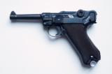 1940 CODE 42 NAZI GERMAN LUGER RIG W/ 2 MATCHING # MAGAZINE - 2 of 10
