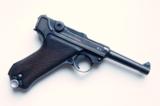 1940 CODE 42 NAZI GERMAN LUGER RIG W/ 2 MATCHING # MAGAZINE - 6 of 10