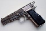 BROWNING (]FABRIQUE NATIONALE) NAZI MARKED P35 HI POWER (NICKEL) - 2 of 7