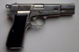 BROWNING (]FABRIQUE NATIONALE) NAZI MARKED P35 HI POWER (NICKEL) - 4 of 7