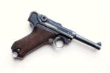 1936 S/42 NAZI GERMAN LUGER W/ MATCHING # MAGAZINE - 5 of 8