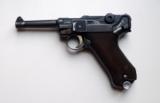 1936 S/42 NAZI GERMAN LUGER W/ MATCHING # MAGAZINE - 1 of 8