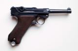 K DATE (1934) NAZI GERMAN LUGER W/ 1 MATCHING # MAGAZINE - 4 of 10