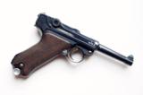 K DATE (1934) NAZI GERMAN LUGER W/ 1 MATCHING # MAGAZINE - 5 of 10