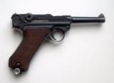 1940 CODE 42 NAZI GERMAN LUGER RIG W/ 2 MATCHING # MAGAZINE - 5 of 10