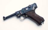 1936 S/42 NAZI GERMAN LUGER W/ MATCHING # MAGAZINE - 2 of 9