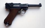 1937 S/42 NAZI GERMAN LUGER RIG W/ 2 MATCHING # MAGAZINE - 5 of 10