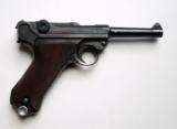 1939 CODE 42 NAZI GERMAN LUGER RIG W/ 2 MATCHING # MAGAZINE - 5 of 10